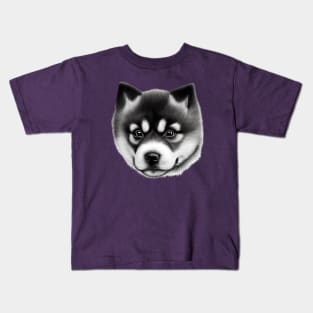 Akita Inu Puppy Kids T-Shirt